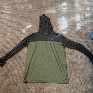Mens hoodie - stretchy workout